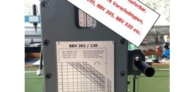 Generalüberholter BRUDERER Walzenvorschub BBV 202/120
